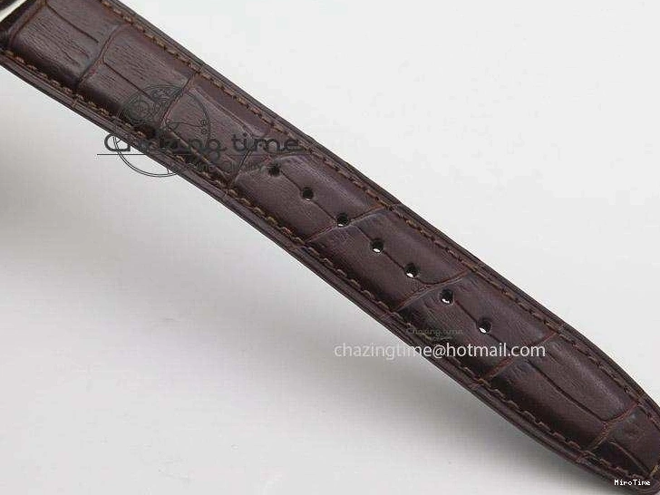 MIROTIME 0505 Portuguese Real PR IW500127 RG ZF 1:1 Best Edition Grey Red Dial On Brown Leather Strap A52010 V AllSeason 7331